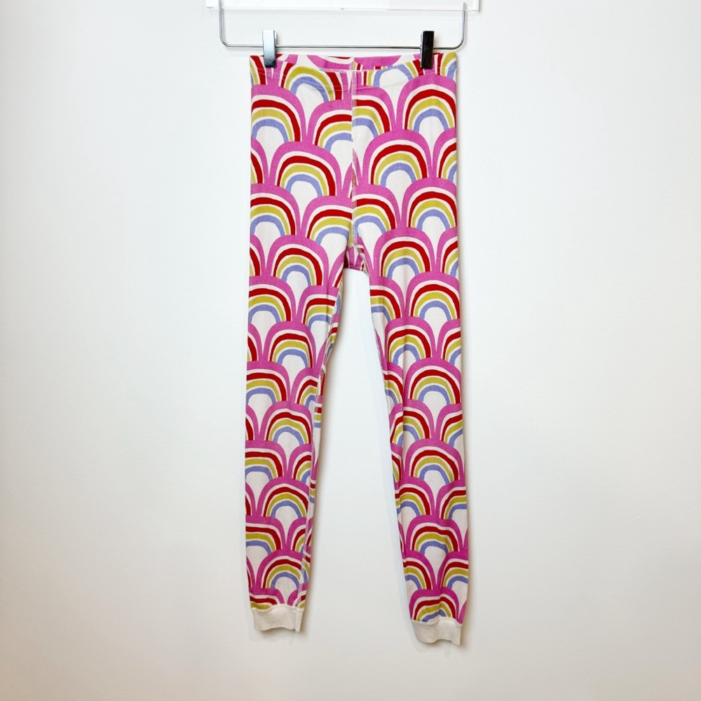 Hanna Andersson | Girls Organic Cotton Rainbow Pajama Bottoms Leggings